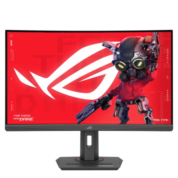 LCD Monitor ASUS ROG Strix XG27WCS 27" Gaming/Curved Panel VA 2560x1440 16:9 180Hz 1 ms Swivel Pivot Height adjustable Tilt 90LM