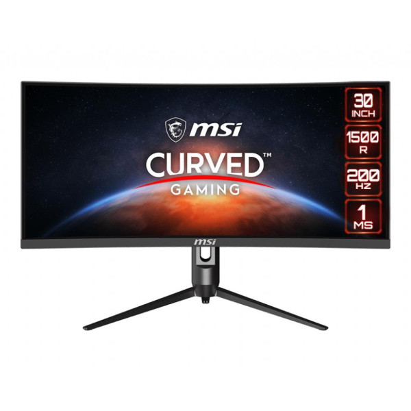 LCD Monitor MSI Optix MAG301CR2 29.5" Gaming/Curved/21 : 9 Panel VA 2560x1080 21:9 200Hz Matte 1 ms Swivel Pivot Height adjustab