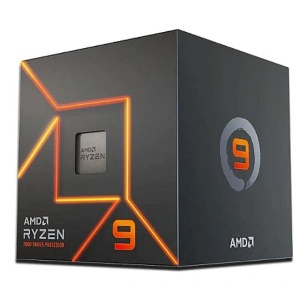 CPU AMD Desktop Ryzen 9 7900 Raphael AM5 3700 MHz Cores 12 64MB Socket SAM5 65 Watts GPU Radeon BOX 100-100000590BOX