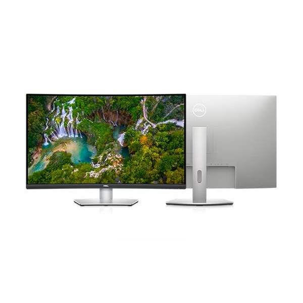 LCD Monitor DELL S3221QSA 31.5" Business/4K/Curved Panel VA 3840x2160 16:9 60Hz Matte 4 ms Speakers Height adjustable Tilt Colou