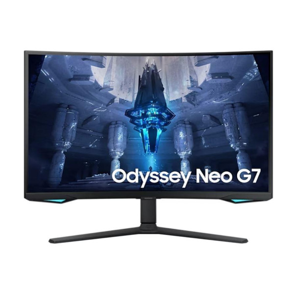 LCD Monitor SAMSUNG Odyssey Neo G7 32" Gaming/4K/Curved Panel VA 3840x2160 16:9 165Hz 1 ms Swivel Pivot Height adjustable Tilt C