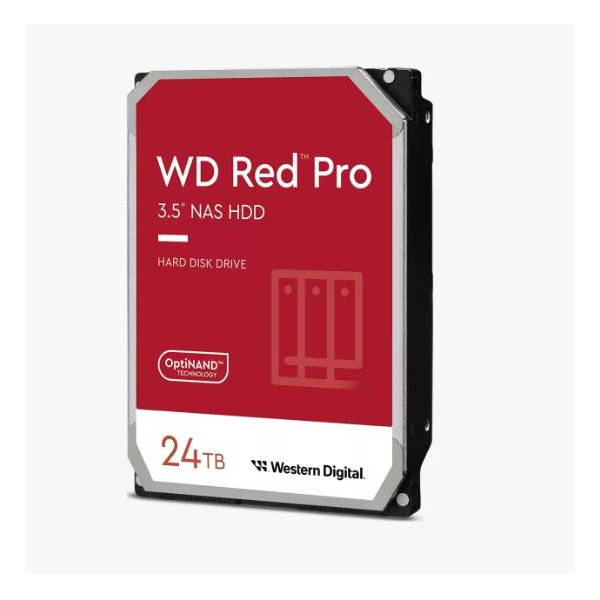 HDD WESTERN DIGITAL Red Pro 24TB SATA 512 MB 7200 rpm 3,5" WD240KFGX