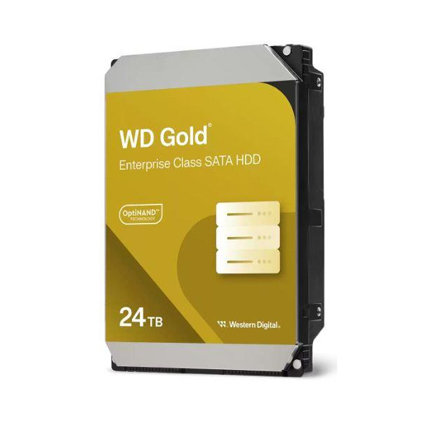 HDD WESTERN DIGITAL Gold 24TB SATA 512 MB 7200 rpm 3,5" WD241KRYZ