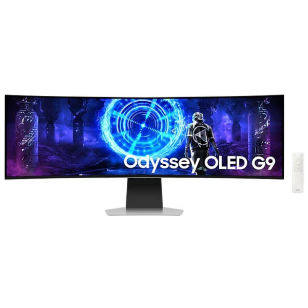 Monitor SAMSUNG 49" Gaming/Curved 5120x1440 32:9 0.03 ms Speakers Height adjustable Tilt Colour Silver LS49DG950SUXEN